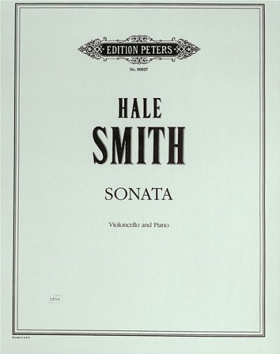 Smith Hale: Sonate für Violoncello und Klavier