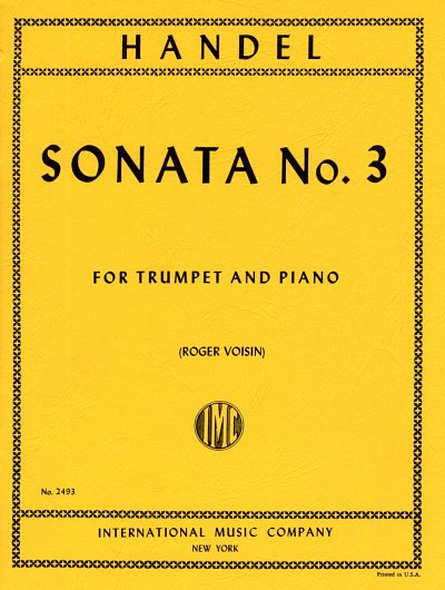 G.F. Händel: Sonata No.3, TrpKlav (KlavpaSt)