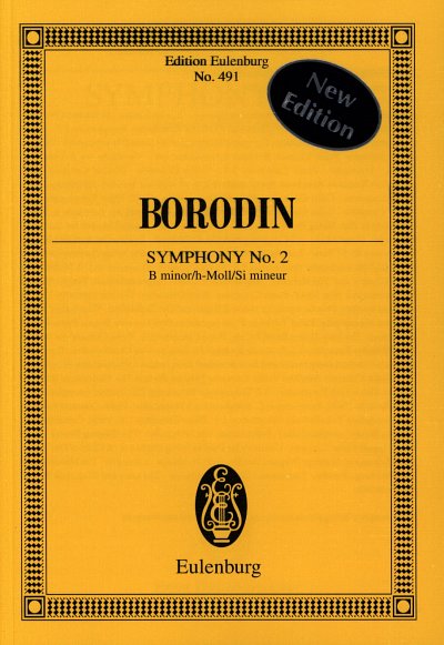 A. Borodin: Sinfonie 2 H-Moll Eulenburg Studienpartituren