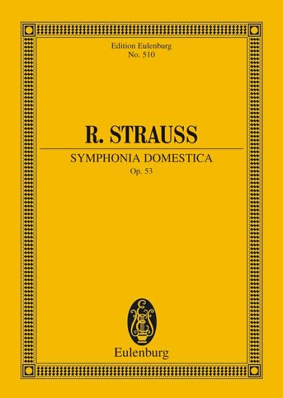 DL: R. Strauss: Symphonia domestica, Orch (Stp)