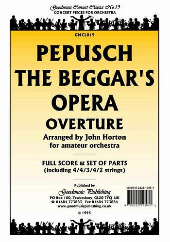 J.C. Pepusch: Beggars Opera Overture, Sinfo (Pa+St)