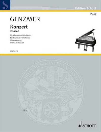 H. Genzmer: Konzert GeWV 159 , KlavOrch (KA)