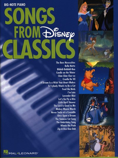 E. Ebel: Songs From Disney Classics, Klav