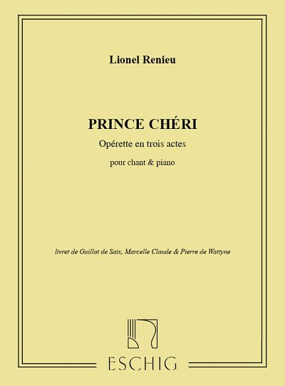 Prince Cheri Cht-Piano , GesKlav