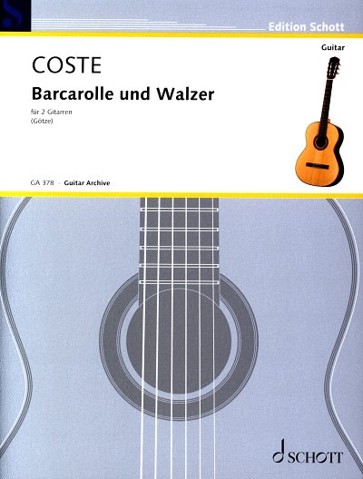 AQ: N. Coste: Barcarolle + Walzer Aus Op 51 Gitarre (B-Ware)