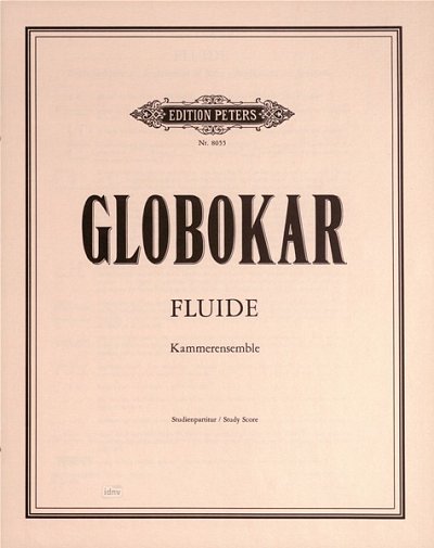 V. Globokar: Fluide (1967)