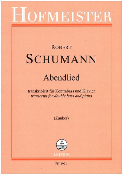 R. Schumann: Abendlied für Kontrabaß und Klavier