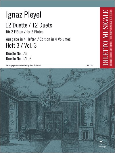 I.J. Pleyel: 12 Duette Band 3, 2Fl (SpPart)