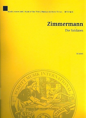B.A. Zimmermann: Die Soldaten, Gs+ErzOrch (Stp)