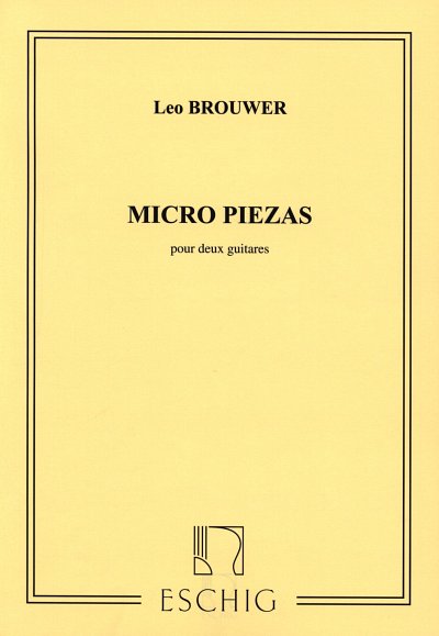 L. Brouwer: Micro Piezas (Bu)