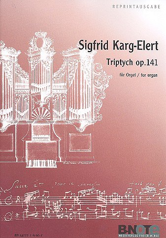 S. Karg-Elert: Triptych für Orgel op.141, Org