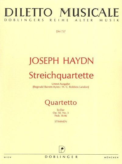 J. Haydn: Streichquartett Es-Dur op. 50/3 Hob. III:46
