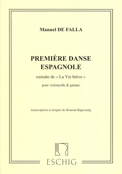 Première danse espagnole (Part.)