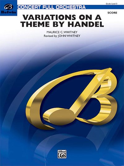 Variations on a Theme by Handel, Sinfo (Pa+St)