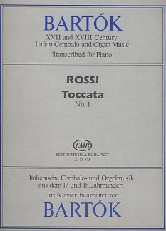 B. Bartók: Toccata Nr. 1 in do maggiore, Klav