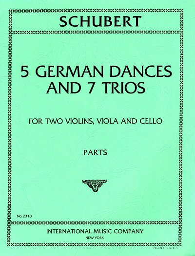 AQ: F. Schubert: Five German Dances & Seven Trios D (B-Ware)