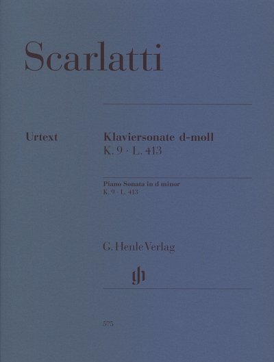 D. Scarlatti: Klaviersonate d-moll K. 9, L. 413, Klav