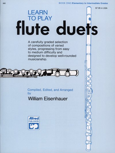 Eisenhauer William: Learn To Play Flute Duets 1