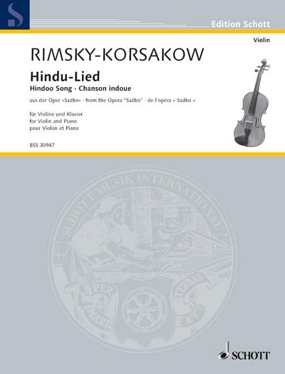 DL: N. Rimski-Korsakow: Hindu-Lied, VlKlav