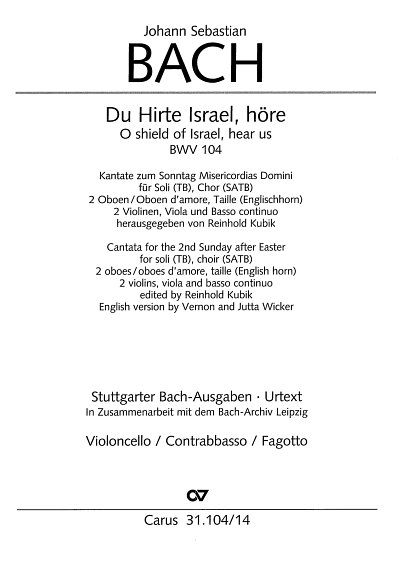 J.S. Bach: Du Hirte Israel, höre BWV 104 (1724)