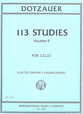 F. Dotzauer: 113 Studies Vol 2, Vc
