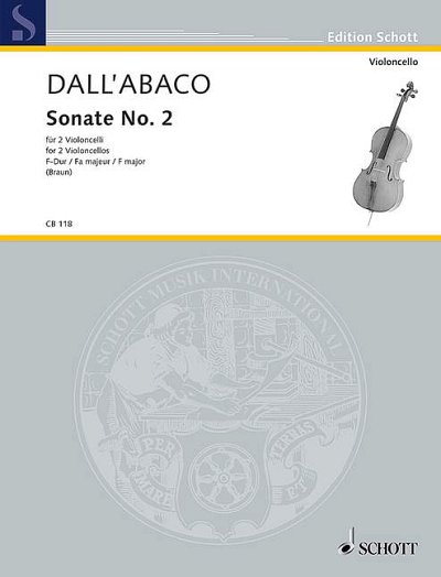 J. Dall'Abaco, Joseph Clemens Ferdinand: Sonata No. 2 F Major