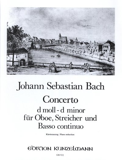 J.S. Bach: Konzert für Oboe d-Moll BWV 1059R, ObKlav (KASt)