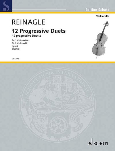DL: J. Reinagle: 12 progressive Duette, 2Vc (Sppa)