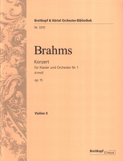 J. Brahms: Klavierkonzert Nr. 1 d-moll op. 1, KlavOrch (Vl2)