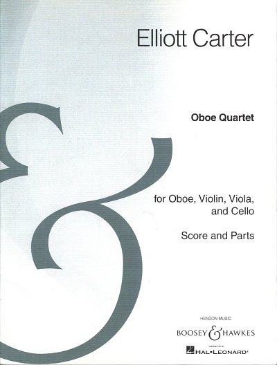 E. Carter: Oboe Quartet, ObVlVaVc (Pa+St)