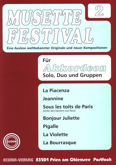 O. Eckelmann: Musette Festival 2, 1-2Akk