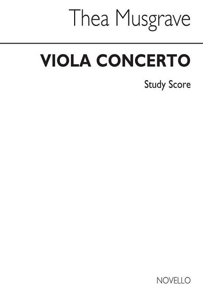 T: Musgrave: Concerto For Viola (Stp)