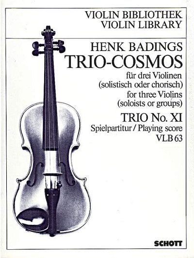 DL: H. Badings: Trio-Cosmos, 3Vl (Sppa)