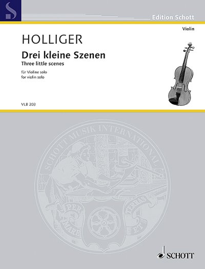 DL: H. Holliger: Drei kleine Szenen, Viol