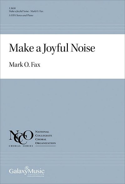 Make a Joyful Noise, GchKlav (Part.)