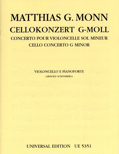A. Monn, Georg Matthias: Concerto