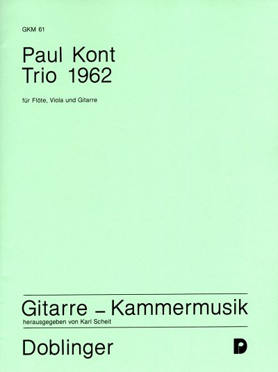 P. Kont: Trio 1962
