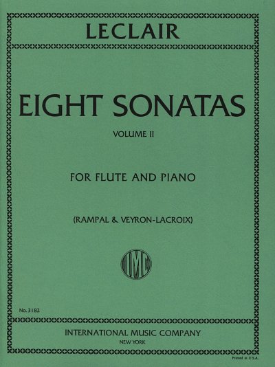 8 Sonate Vol. 2 (Rampal/Veyron/Lacroix), Fl