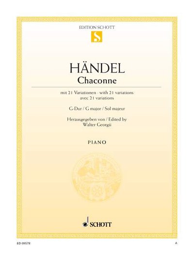 DL: G.F. Händel: Chaconne G-Dur, Klav