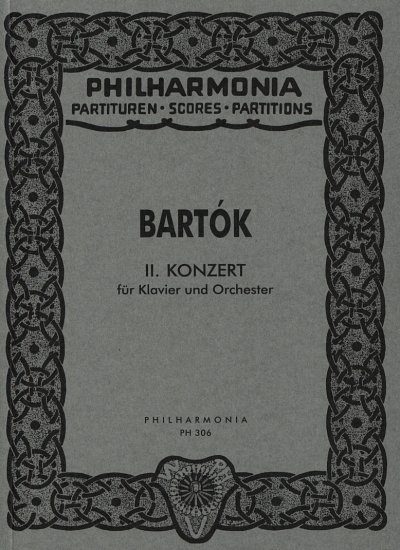 B. Bartok: Klavierkonzert Nr. 2, KlavOrch (Stp)