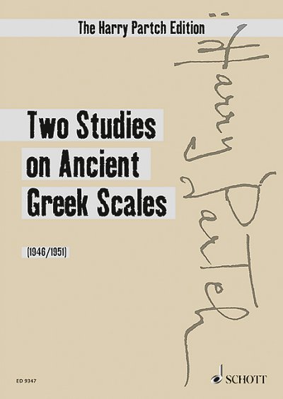 P. Harry: Two Studies on Ancient Greek Scales 