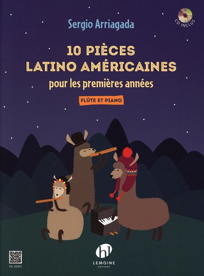 S. Arriagada: 10 Pieces latino americaines, FlKlav (+CD)