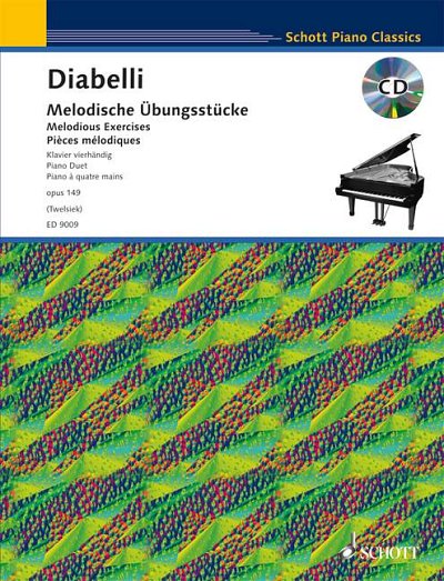 DL: A. Diabelli: Melodische Übungsstücke, Klav4m