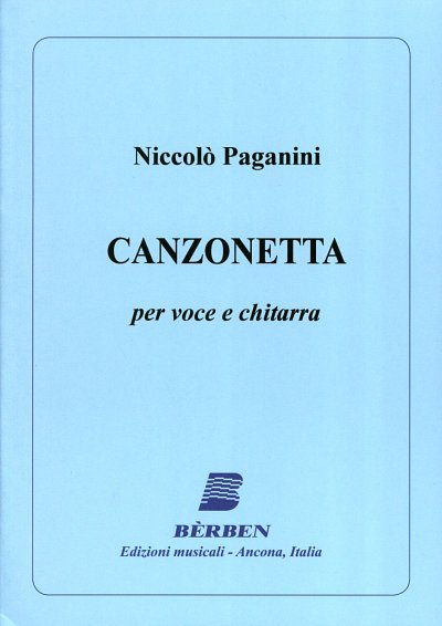 N. Paganini: Canzonetta (Part.)
