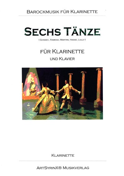 J. Schlotter: Sechs Taenze fuer Klarinette und, KlarKlv (Kla