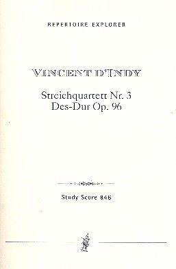 Quartett Des-Dur Nr.3 op.96 (Stp)
