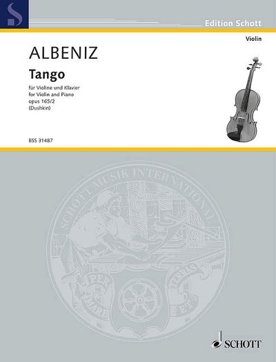 I. Albéniz et al.: Tango op. 165/2 Nr. 14
