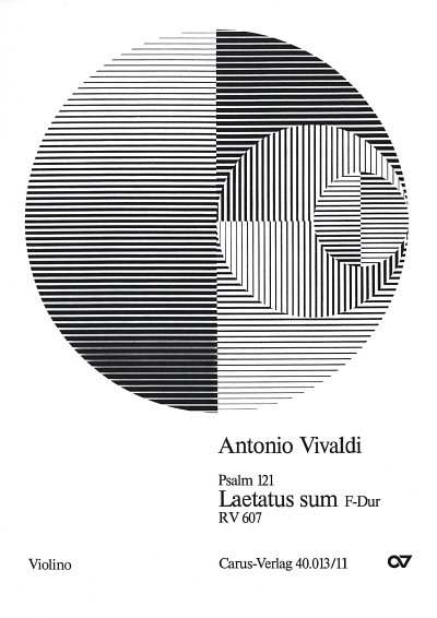 A. Vivaldi: Psalm 121 RV 607; Laetatus sum / Einzelstimme Vl