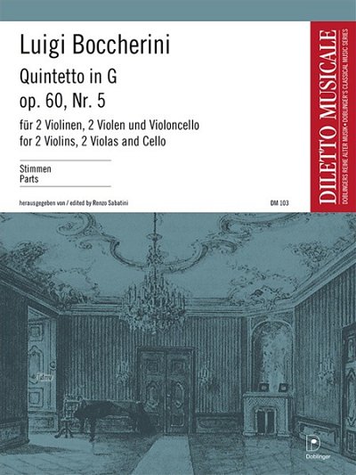L. Boccherini: Quintetto in G op. 60/5, 5Str (Stsatz)