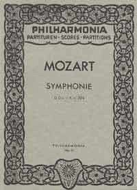 W.A. Mozart: Symphonie Nr. 38 KV 504 